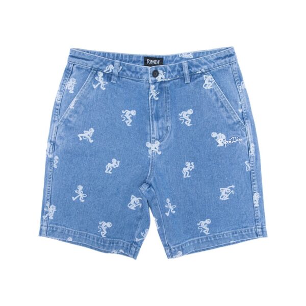 Rip N Dip "Dance Party" Denim Shorts