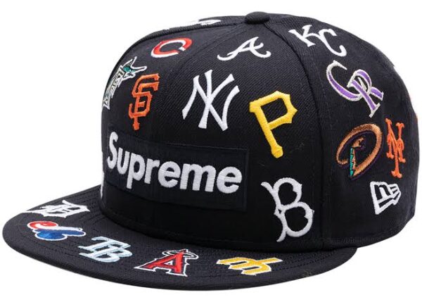 Supreme X New Era "MLB Box Logo"