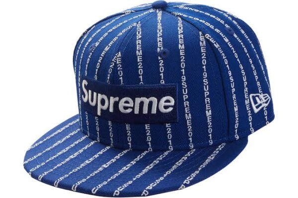 Supreme X New Era "Text Stripe"