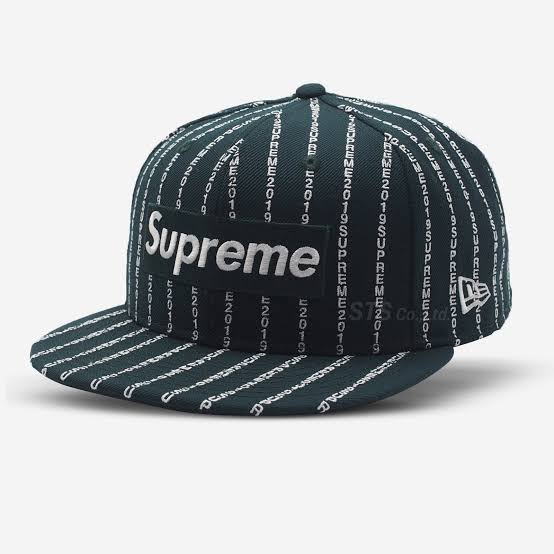 Supreme X New Era "Text Stripe"