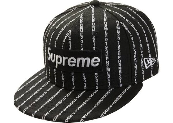 Supreme X New Era "Text Stripe"