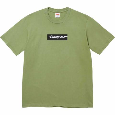 Supreme X Futura Tee Olive Green